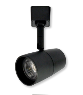 Nora Lighting NTE-870L935X10B/L MAC L-Style LED Track Head, Color Temperature 3500K, Lumens 700lm/10W, Spot/Flood, Black Finish