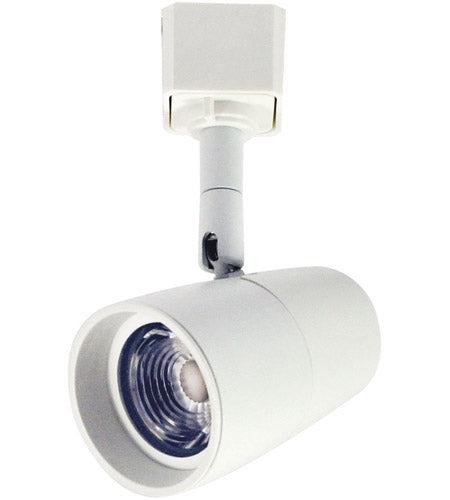 Nora Lighting NTE-870L935X10W/J LED MAC Track Head Ceiling Light White Finish Spot/Flood 3500k J-Style