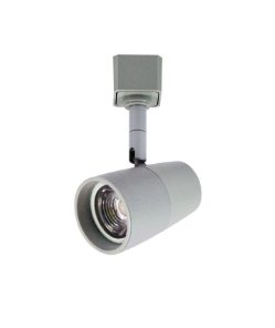 Nora Lighting NTE-870L940X10S/L MAC L-Style LED Track Head, Color Temperature 4000K, Lumens 700lm/10W, Spot/Flood, Silver Finish