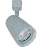 Nora Lighting NTE-875L935X18S/L MAC XL LED L-Style Track Head, Lumens 1200lm, 18W, Color Temerapratue 3500K, Spot/Flood, Silver Finish