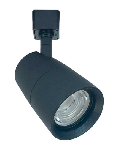 Nora Lighting NTE-875L940X18B/L MAC XL LED L-Style Track Head, Lumens 1200lm, 18W, Color Temerapratue 4000K, Spot/Flood, Black Finish