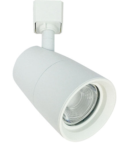 Nora Lighting NTE-875L940X18W/J 18W MAC XL 1 LED Track Head Ceiling Light, Spot/Flood, J-Style White Finish