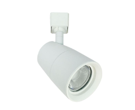 Nora Lighting NTE-875L9CDX15W/L MAC XL LED L-Style Track Head, Lumens 1000lm/15W, Comfort Dim, Spot/Flood, White Finish