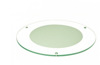 Nora Lighting NTG-8CF 8 Inch Glass Clear Outer Frame