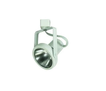 Nora Lighting NTH-107W/A/J PAR30 Rear Loading Gimbal Ring, White Finish J-Style Adapter