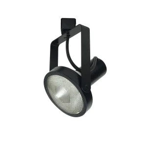 Nora Lighting NTH-108B/A/L PAR38 Rear Loading Gimbal Ring, Black Finish L-Style Adapter