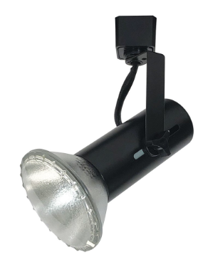 Nora Lighting NTH-109B/A/J Universal Lamp Holder W/"J"-Style Adapter, Black Finish