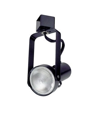 Nora Lighting NTH-146B Front Loading Gimbal Ring PAR20 Track Light Black Finish