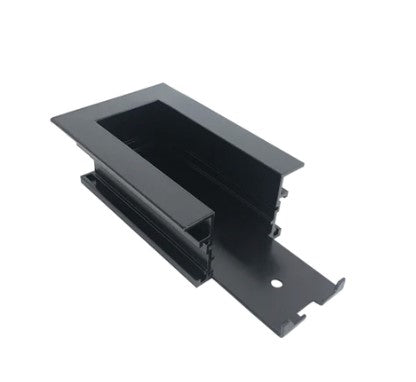 Nora Lighting NTRT-16B End Feed Housing for Recessed Track Housing