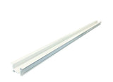 Nora Lighting NTRT-8WA 8 Foot Recessed Track Housing White Finish