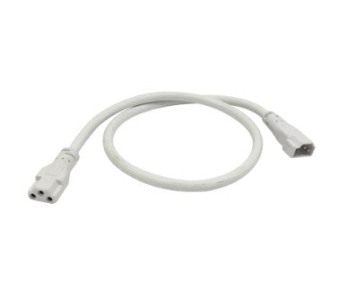 Nora Lighting NUA-912W 12 Inch Jumper Cable White Finish