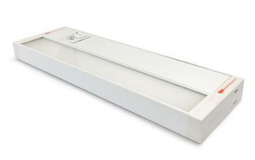 Nora Lighting NUDTW-8808/345WH LED 8 inch Tunable White Undercabinet Light White Finish