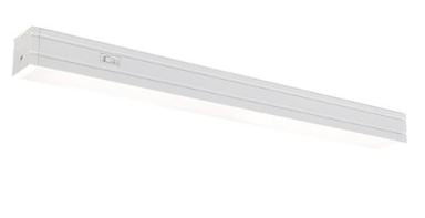 Nora Lighting NUDTW-9816/W LED 16 Inch Bravo Frost Tunable White Accent / Under Cabinet Light White Finish
