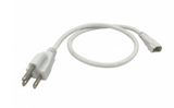 Nora Lighting NULSA-106 6 Ft. 3-Wire Cord and Plug, White Finish
