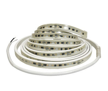 Nora Lighting NUTP13-W19-8-12-930/HW Custom Cut 19-feet, 8-Inch 120V Continuous LED Tape Light, 330lm / 3.6W per foot, Color Temperature 3000K, with Mounting Clips and 8' Hardwired Power Cord