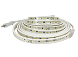 Nora Lighting NUTP13-W15-12-930/CP Custom Cut 15-ft 120V Continuous LED Tape Light, Lumens 330lm / 3.6W per foot, Color Temperature 3000K, w/ Mounting Clips & 8' Cord & Plug