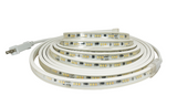 Nora Lighting NUTP13-W19-4-12-930/CP Custom Cut 19-ft 4-in 120V Continuous LED Tape Light, Lumens 330lm / 3.6W per foot, Color Temperature 3000K, w/ Mounting Clips & 8' Cord & Plug