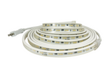 Nora Lighting NUTP13-W31-12-930/CP Custom Cut 31-ft 120V Continuous LED Tape Light, Lumens 330lm / 3.6W per foot, Color Temperature 3000K, w/ Mounting Clips & 8' Cord & Plug