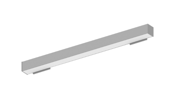 Nora Lighting NWLIN-21030A/L2-R2 L-Line 2ft LED Wall Mount Linear Light, Lumens 2100lm, Color Temperature 3000K, Aluminum Finish