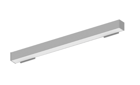 Nora Lighting NWLIN-21030A/L2-R2P L-Line 2ft LED Wall Mount Linear Light, Lumens 2100lm, Color Temperature 3000K, Aluminum Finish