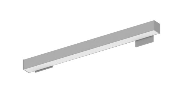 Nora Lighting NWLIN-21030A/L2-R4P L-Line 2ft LED Wall Mount Linear Light, Lumens 2100lm, Color Temperature 3000K, Aluminum Finish