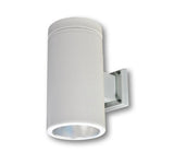 Nora Lighting NYLD-6W2130HZWW 12W 6 Inch Cobalt Cylinder LED Wall Mount Light Reflector 750lm Haze / White Flange / White Cylinder 120V