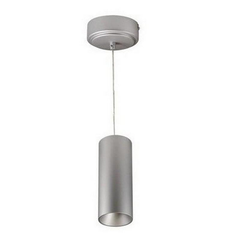 Nora Lighting NYLM-2C30XSSLE3A 2 Inch iLENE Cable Pendant Mount Mini Cylinder 1000lm 15W 3000K Silver Finish Triac/ELV (120V) Dimming