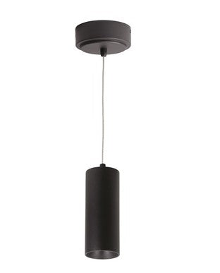 Nora Lighting NYLM-2C35XBBLE4A 2 Inch iLENE LED Mini Cylinder, Cable Mounted, Lumens 1000lm / 14W, Color Temperature 3500K, Black Finish 120V Triac/ELV/0-10V & 277V 0-10V Dimming