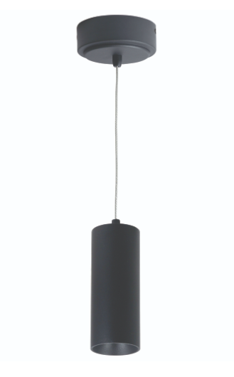 Nora Lighting NYLM-2C40XBBLE3A 2" iLENE Cable Mount Mini Cylinder, Lumens 1000lm, 14W, Color Temperature 4000K, 120V Triac/ELV Dimming, Black Finish