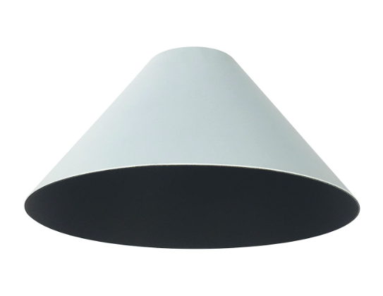 Nora Lighting NYLM-2CONEBW 2" iLENE Fixture Cone Shade, Black/White Finish