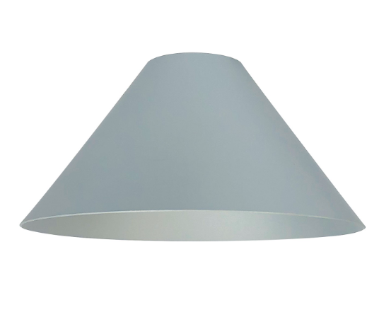 Nora Lighting NYLM-2CONESS 2" iLENE Fixture Cone Shade, Silver Finish