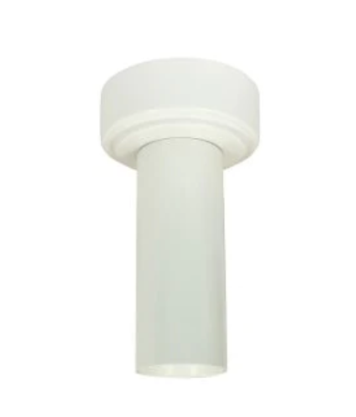 Nora Lighting NYLM-2SC27XWWLE4A 2" iLENE Surface Mount Mini Cylinder, Lumens 1000lm, 14W, Color Temperature 2700K, 120V Triac/ELV/0-10V & 277V 0-10V Dimming, White Finish