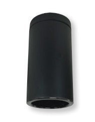 Nora Lighting NYLS2-6S35127MBBB6 6" Cylinder Surface, Lumens 3500lm, Color Temperature 2700K, Black Reflector. Medium. 120-277V 0-10V Black Cylinder Black Flange