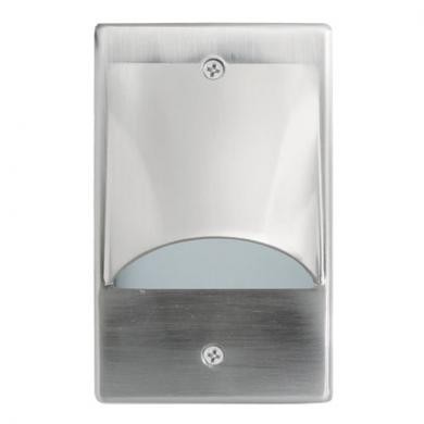 ELCO Lighting ELST9430N Mini LED Step Light with Scoop 2W 3000K 12V Nickel Finish | BuyRite Electric