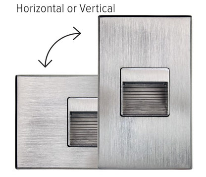 ELCO Lighting ELST9930N Mini LED Step Light 2.5W 3000K 50 lm 120V Nickel Finish | BuyRite Electric