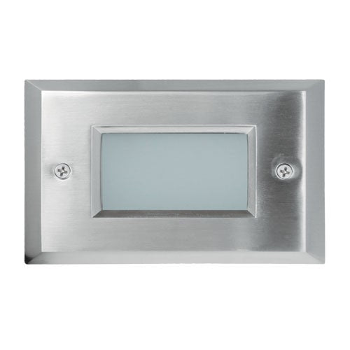 ELCO Lighting ELST9540N Mini LED Step Light with Open Faceplate 2W 4000K 120V Nickel  Finish | BuyRite Electric