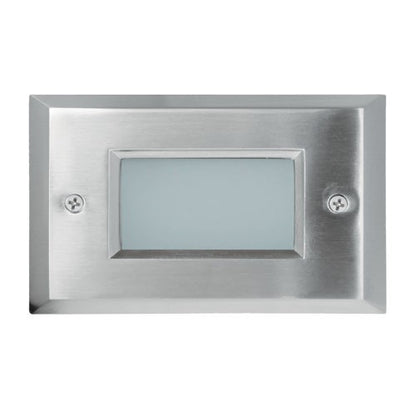 ELCO Lighting ELST9130N Mini LED Step Light with Open Faceplate 2W 3000K 12V Nickel Finish | BuyRite Electric