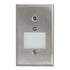 ELCO Lighting ELST69N Mini Photocell LED Step Light with Frosted Acrylic Lens 0.75W 3000K 50 lm 120V Nickel Finish | BuyRite Electric