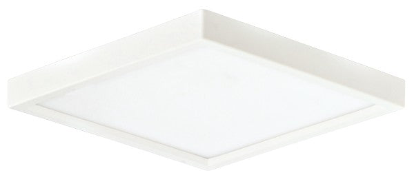 ELCO Lighting ELSP2230B 12 Inch Square Sky Panel 3000K 1450 lm 120V Black Finish
