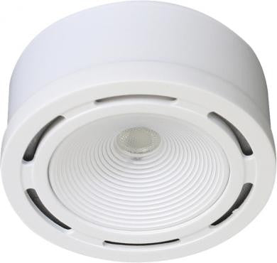 ELCO Lighting E248B Undercabinet Pucks, Xyris Mini LED Baffle Puck Light 3W 3000K 180 lm Black Finish