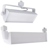 ELCO Lighting ETW4140W LED Distell Wall Wash Track Fixture 60W 4000K 5000 lm 120V White Finish