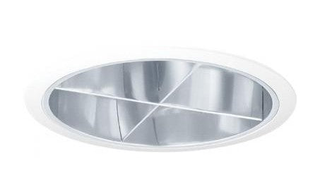 ELCO Lighting EL777C 7 Inch CFL Horizontal Chrome Reflector with Cross Blade 18W Clear