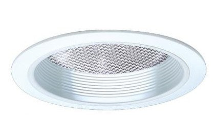 ELCO Lighting EL743W 7 Inch CFL Horizontal Reflector with Regressed Prismatic Lens and Baffle 42W White