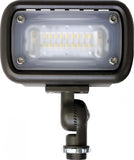 ELCO Lighting EFL15S40WFK Mini LED Floodlight 15W 4000K 1500 lm 120/277V Dark Bronze Finish