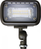 ELCO Lighting EFL15S50WFK Mini LED Floodlight 15W 5000K 1600 lm 120/277V Dark Bronze Finish