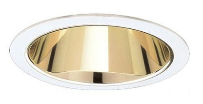 ELCO Lighting EL721G 7 Inch CFL Horizontal Reflector 18W Gold with White Ring Finish