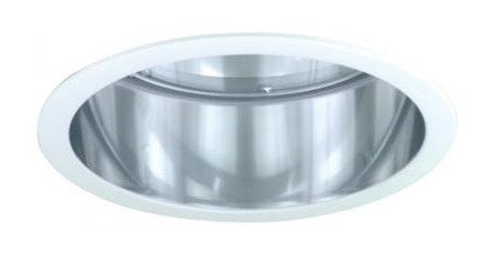 ELCO Lighting EL1037C 9 Inch CFL Vertical Reflector with Lens 70W Clear with White Ring Finish