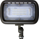 ELCO Lighting EFL30S50WFK Mini LED Floodlight 30W 5000K 3100 lm 120/277V Dark Bronze Finish