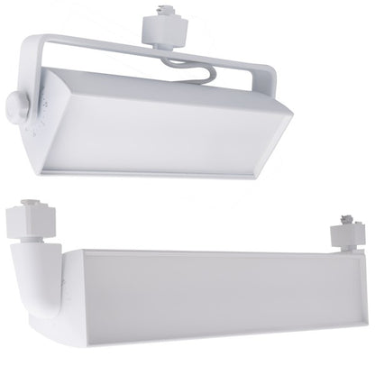 ELCO Lighting ETW4040B LED Distell Wall Wash Track Fixture 30W 4000K 2500 lm 120V Black Finish