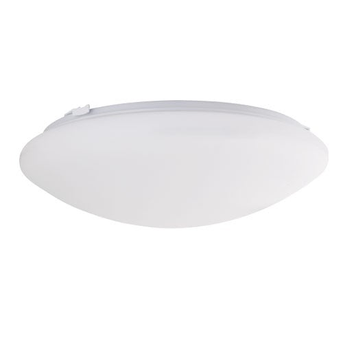 ELCO Lighting ELD32440W Dustin LED High Lumen Decorative Flush Mount Lights 14" 26W 4000K 1820 lm Triac/ELV White Finish